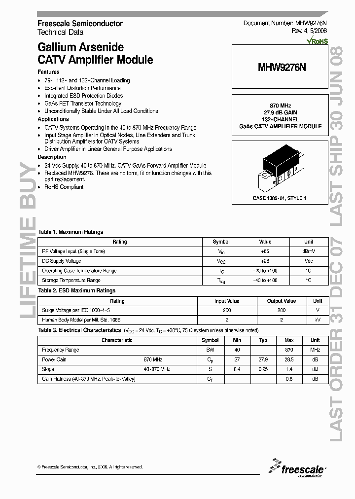 MHW9276N_4191956.PDF Datasheet