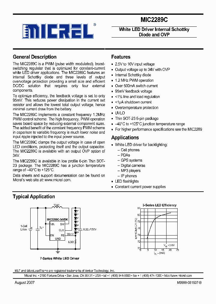 MIC2289C-34BD6_4209024.PDF Datasheet