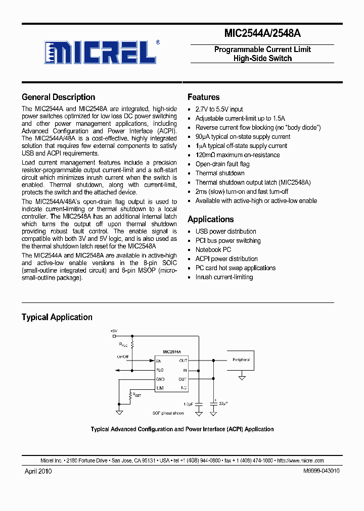 MIC2544A-1YM_4742622.PDF Datasheet