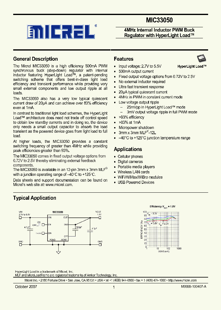 MIC33050-4YHL_4174038.PDF Datasheet