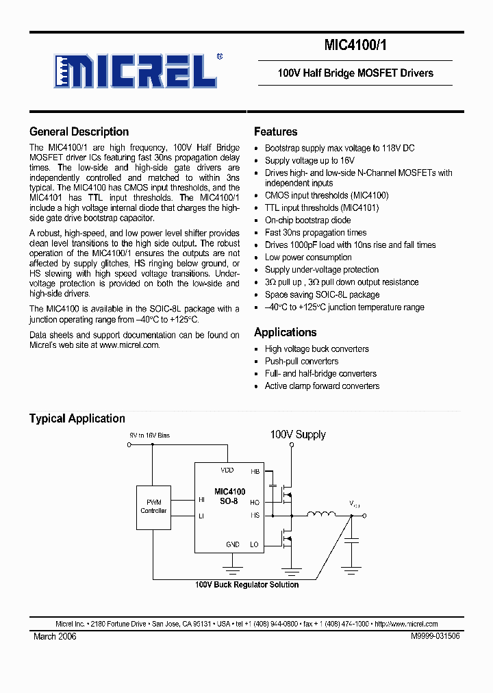 MIC4100_4198410.PDF Datasheet
