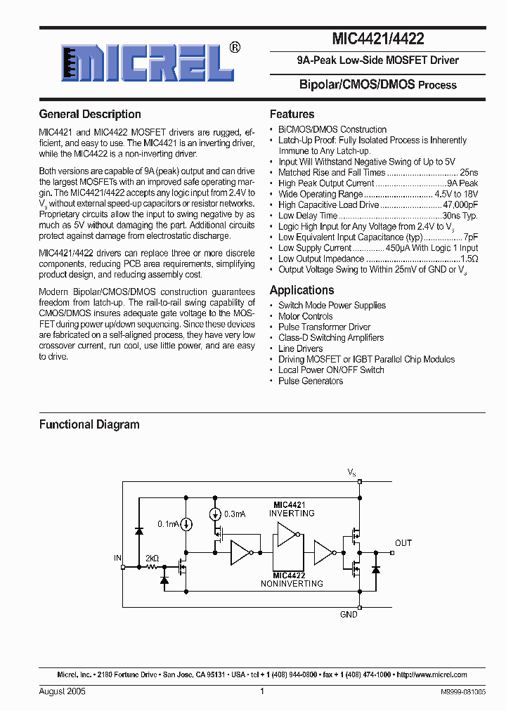 MIC4422_4252625.PDF Datasheet