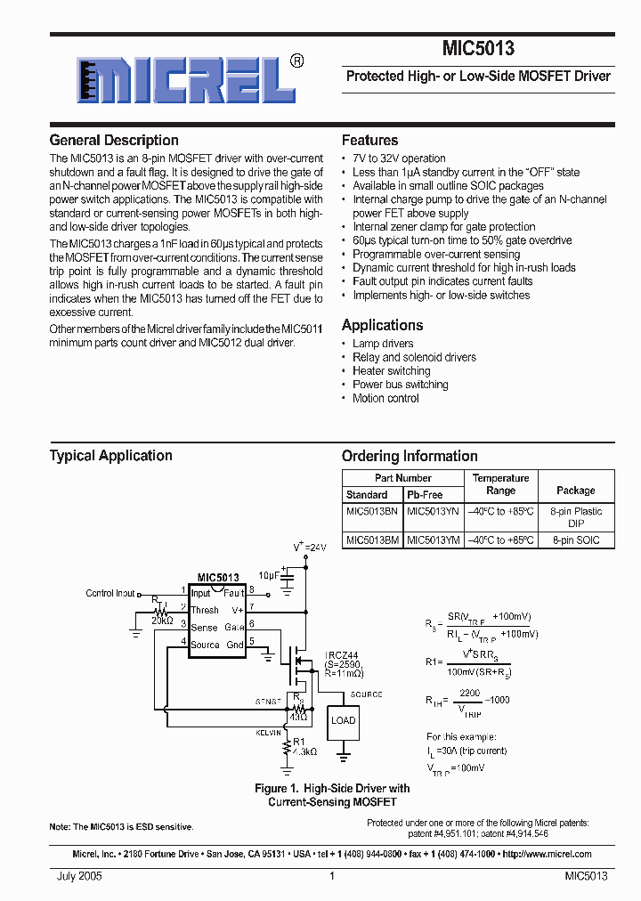 MIC501305_4198712.PDF Datasheet
