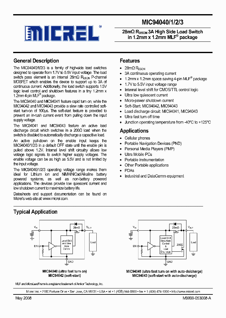MIC94040_4224275.PDF Datasheet