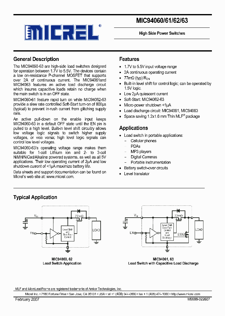 MIC94060YMT_4203165.PDF Datasheet