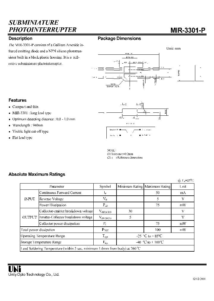 MIR-3301-P_4779067.PDF Datasheet