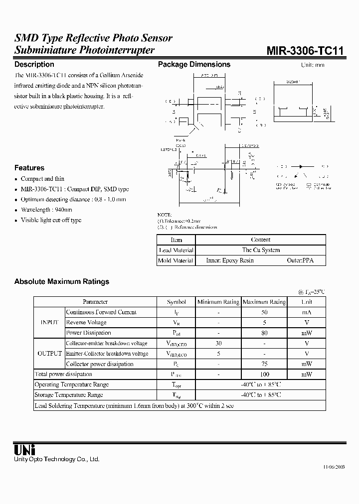 MIR-3306-TC11_4357570.PDF Datasheet