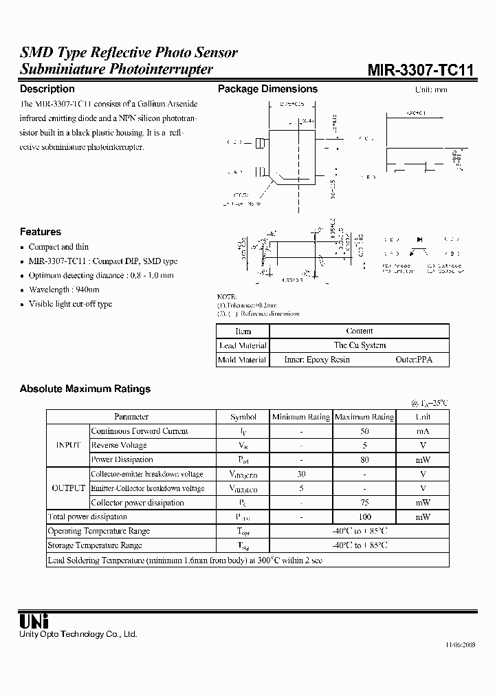 MIR-3307-TC11_4779066.PDF Datasheet