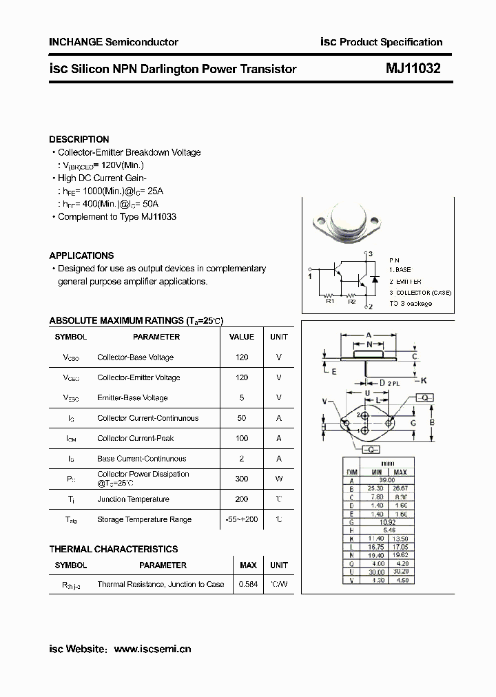 MJ11032_4299878.PDF Datasheet