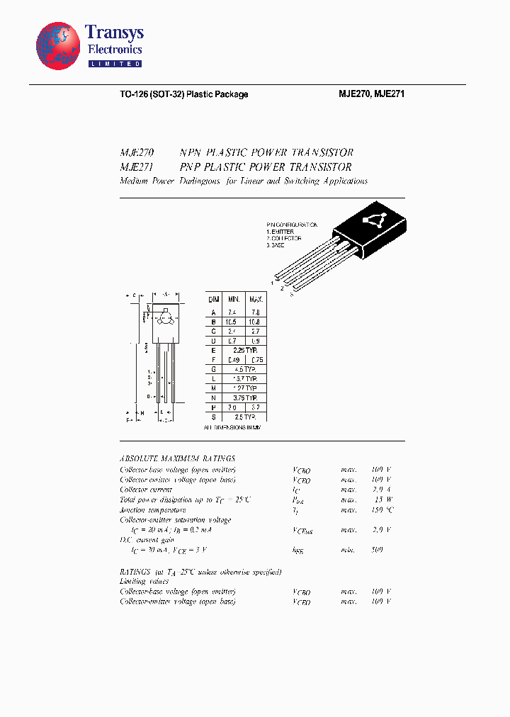 MJE270_4211807.PDF Datasheet