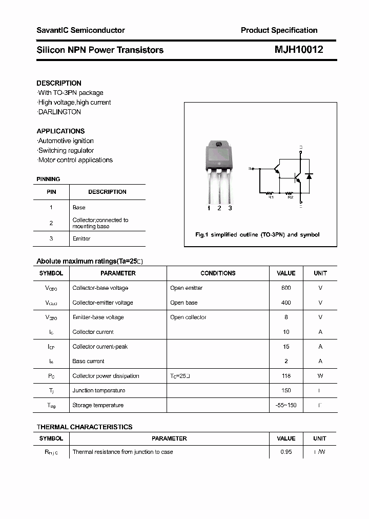 MJH10012_4410953.PDF Datasheet