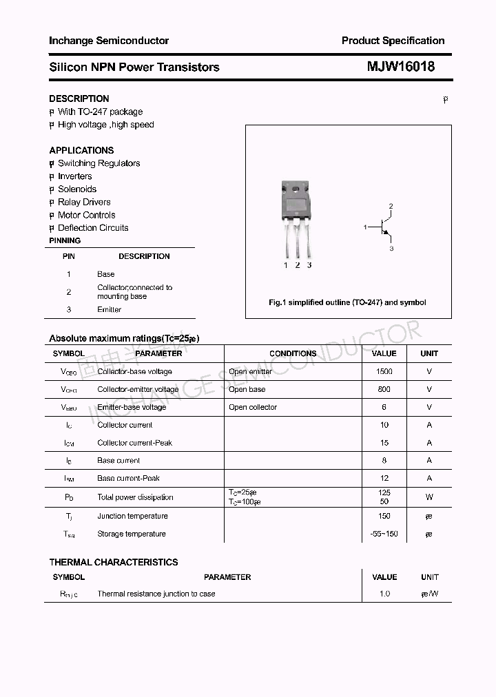 MJW16018_4638132.PDF Datasheet