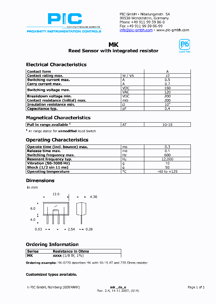 MK-0270_4763550.PDF Datasheet