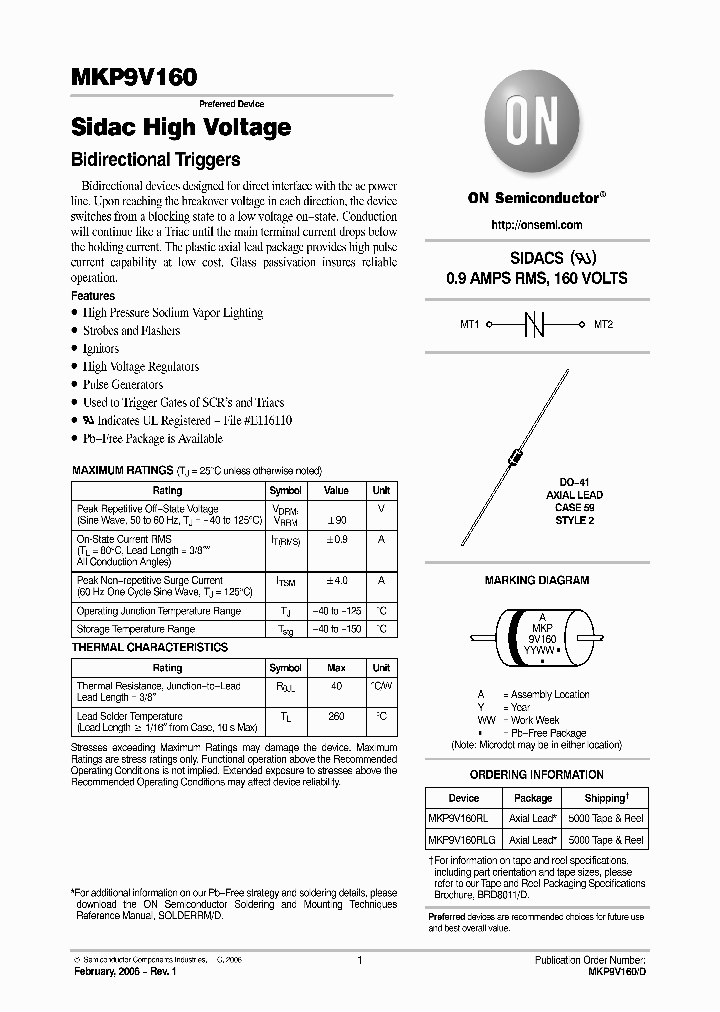 MKP9V160_4859315.PDF Datasheet