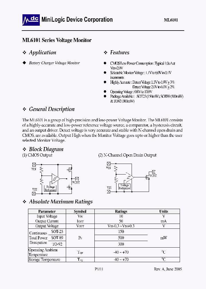 ML6101_4442905.PDF Datasheet