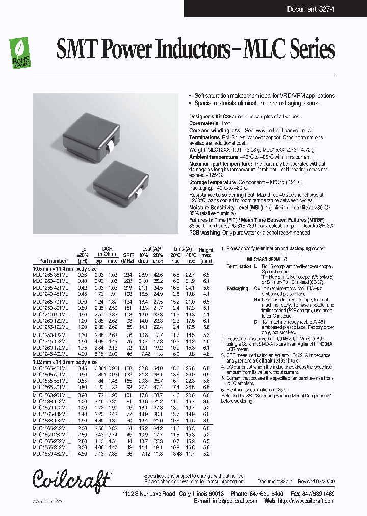 MLC1538-102ML_4561298.PDF Datasheet