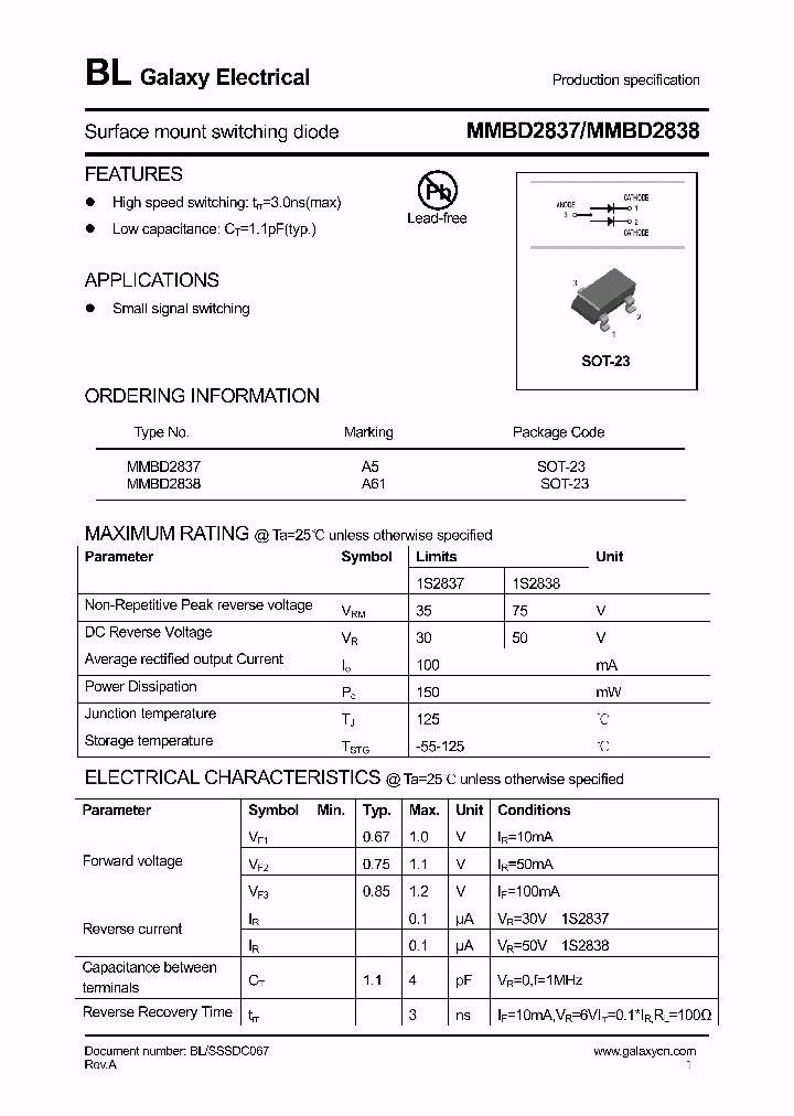 MMBD2837_4252458.PDF Datasheet