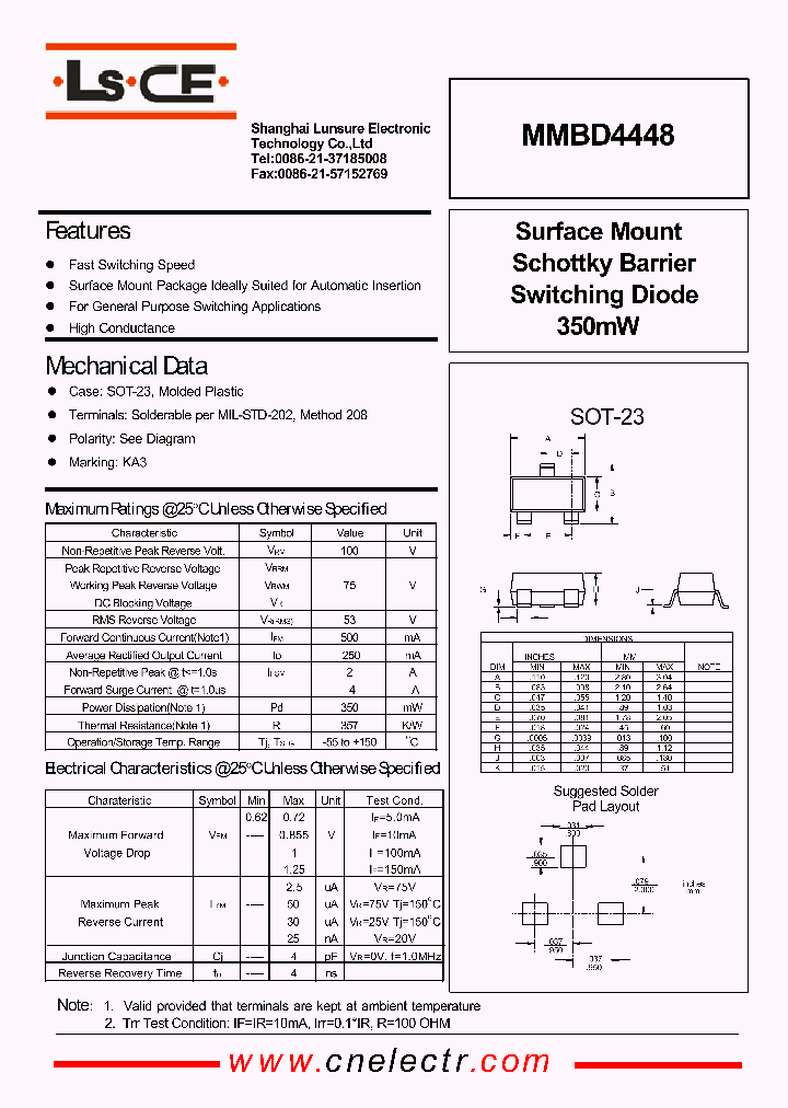 MMBD4448_4621869.PDF Datasheet
