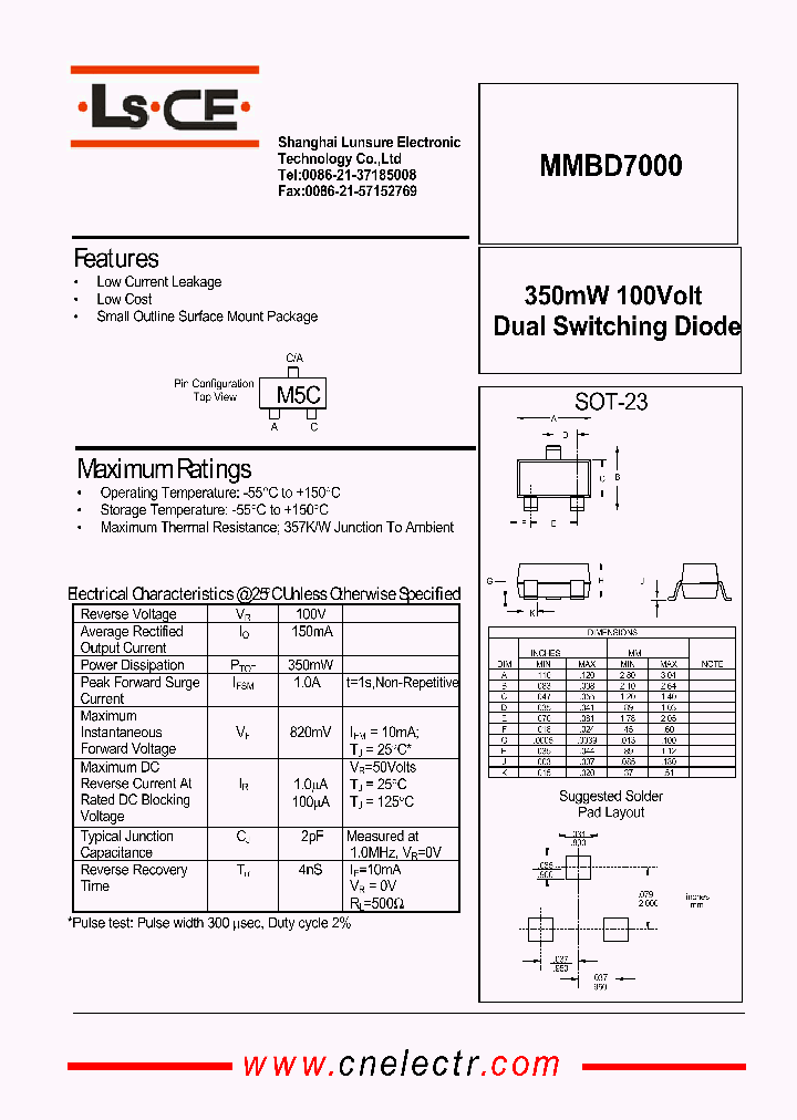 MMBD7000_4507987.PDF Datasheet