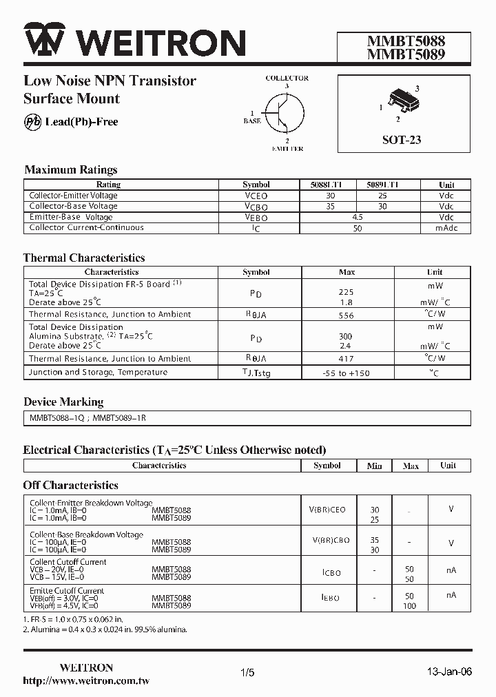 MMBT5088_4569420.PDF Datasheet