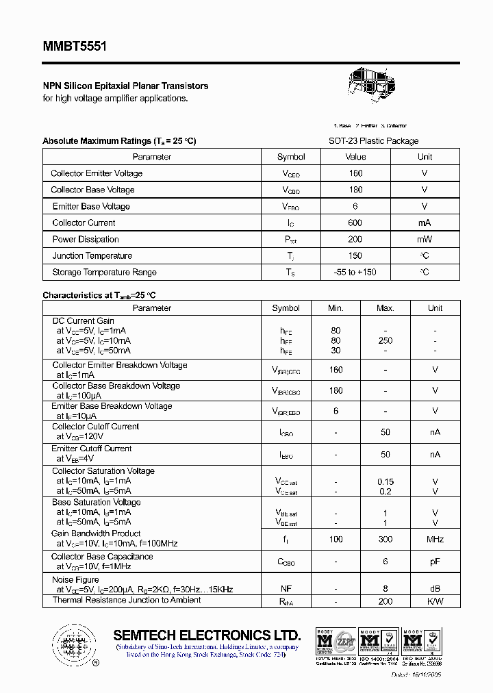 MMBT5551_4448660.PDF Datasheet