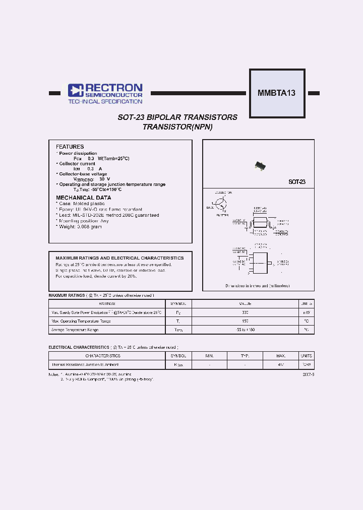 MMBTA13_4678888.PDF Datasheet