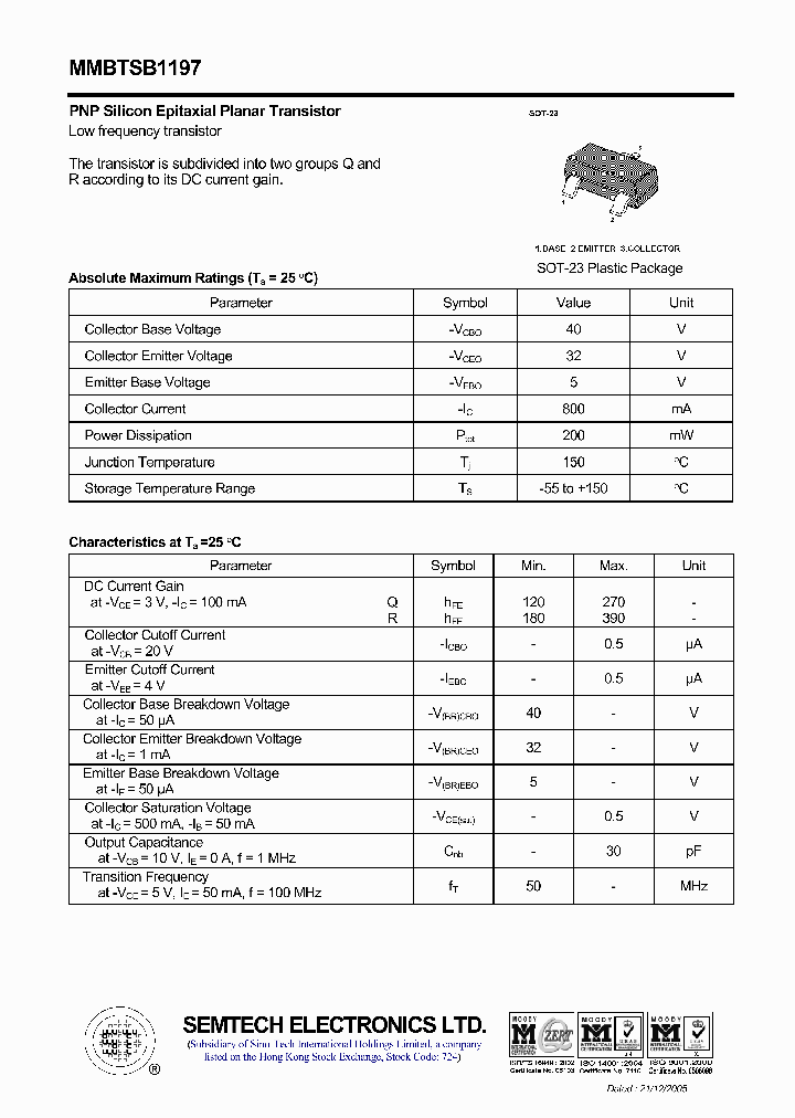 MMBTSB1197_4522835.PDF Datasheet