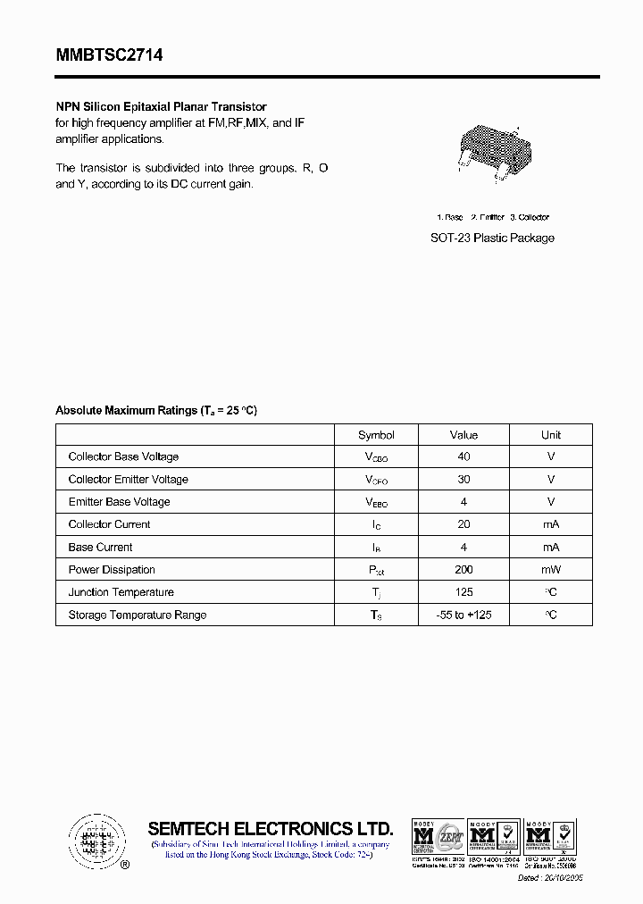 MMBTSC2714_4603564.PDF Datasheet
