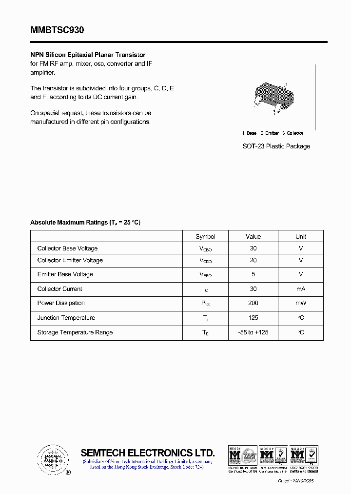 MMBTSC930_4599653.PDF Datasheet