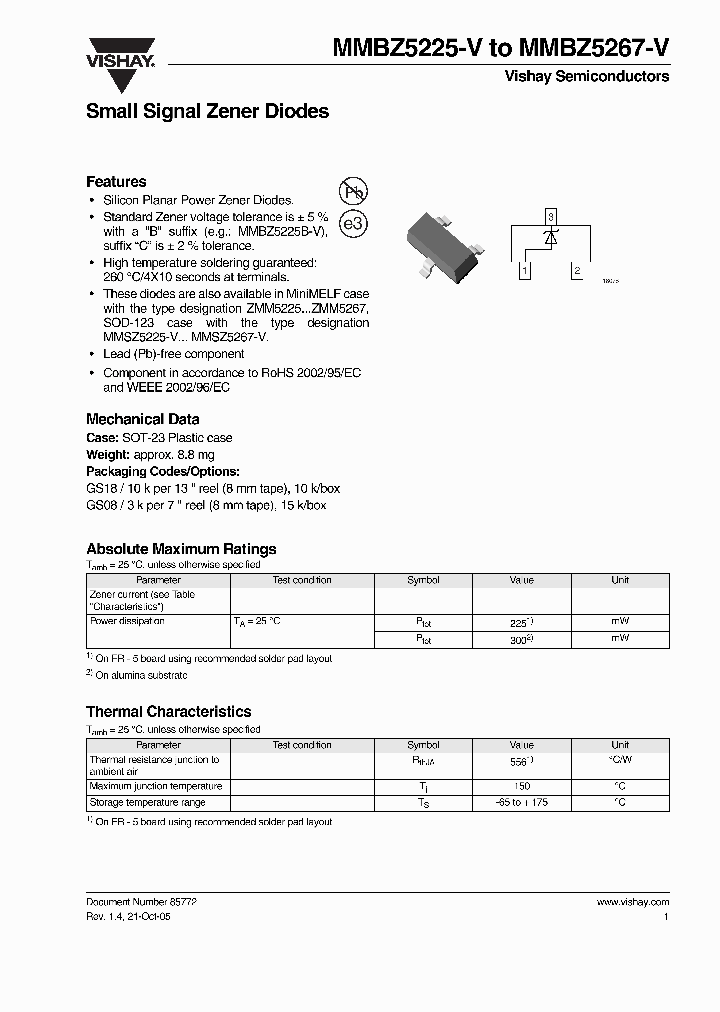 MMBZ5238-V_4654298.PDF Datasheet