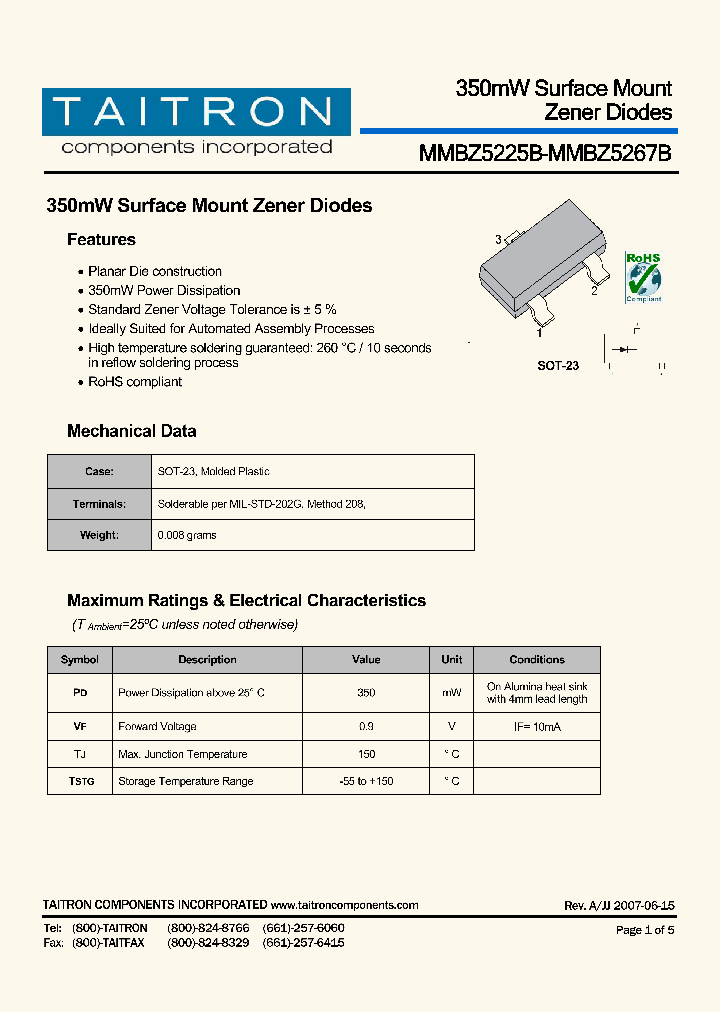 MMBZ5240B_4221158.PDF Datasheet