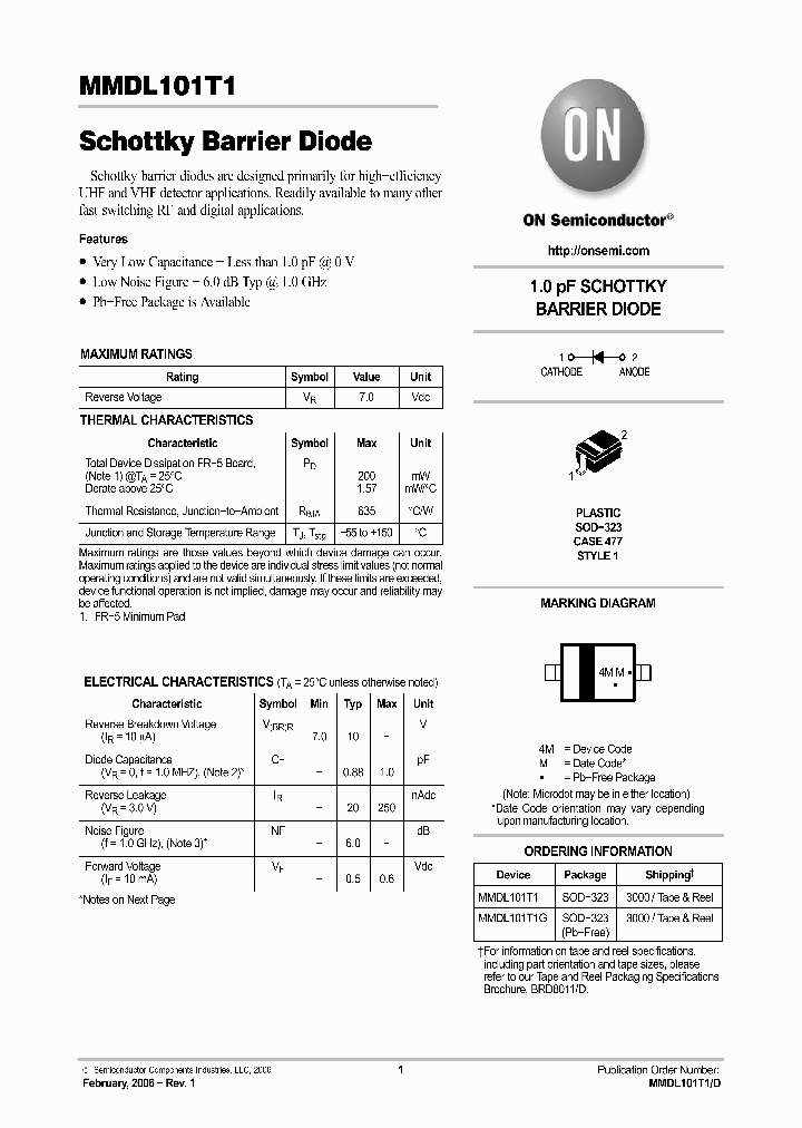 MMDL101T1_4669705.PDF Datasheet