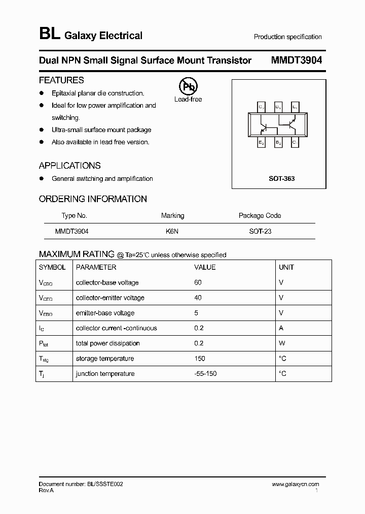 MMDT3904_4188649.PDF Datasheet