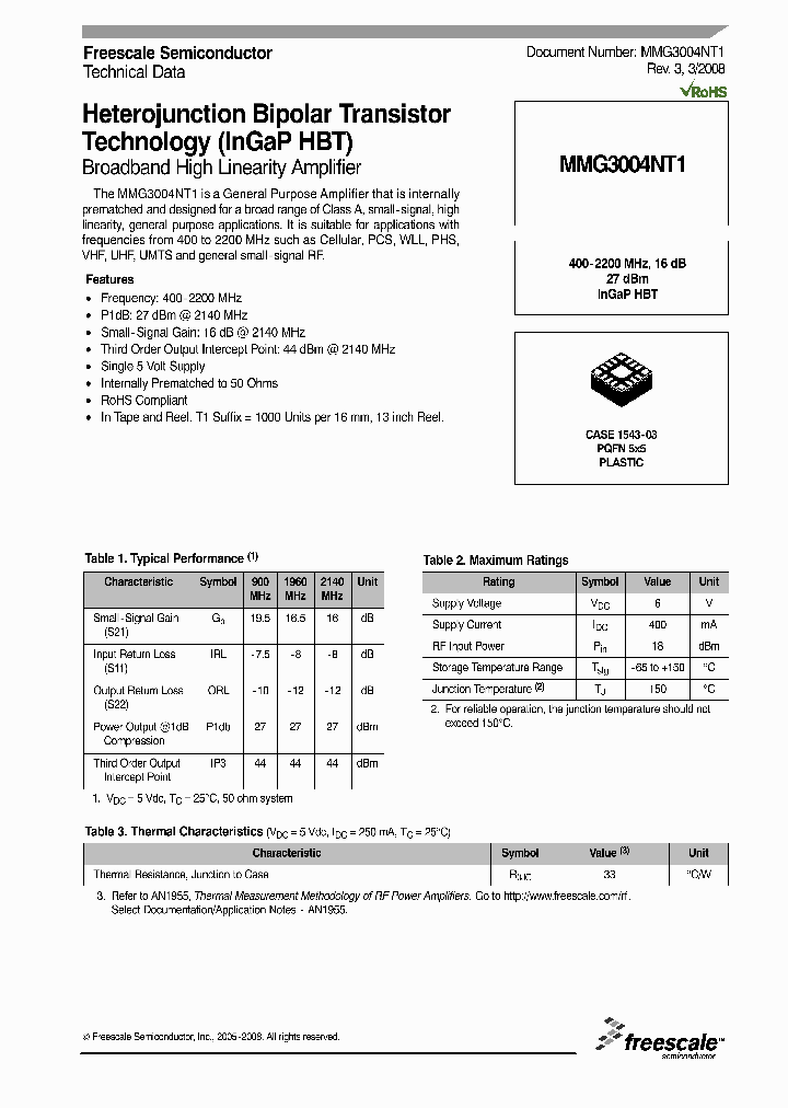MMG3004NT1_4237279.PDF Datasheet