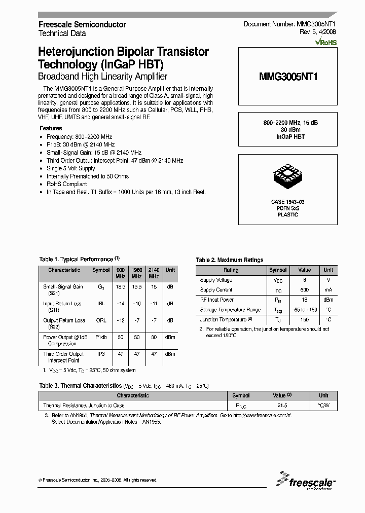 MMG3005NT1_4237281.PDF Datasheet