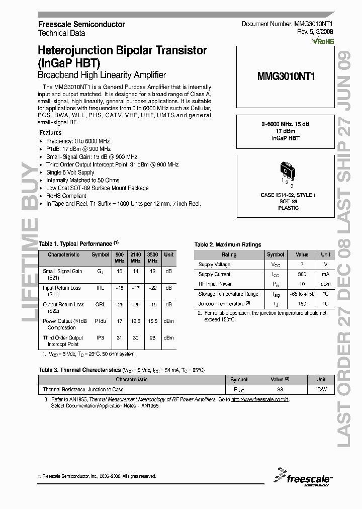 MMG3010NT1_4327222.PDF Datasheet