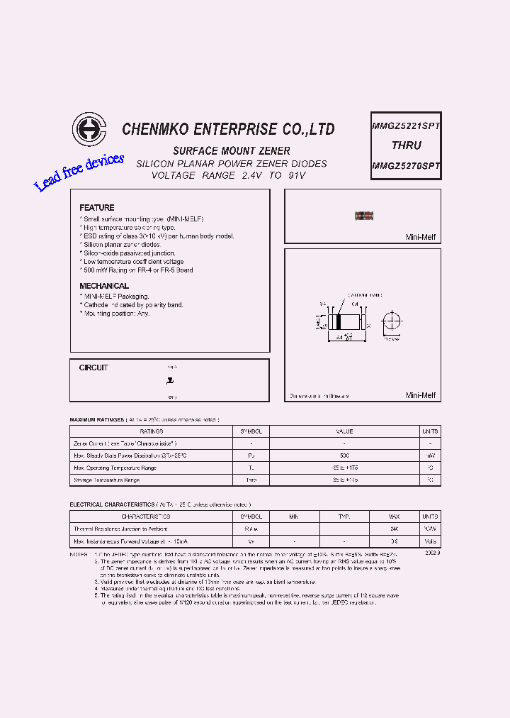 MMGZ5221SPT_4470558.PDF Datasheet