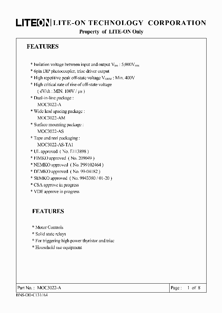 MOC3022-A_4648619.PDF Datasheet