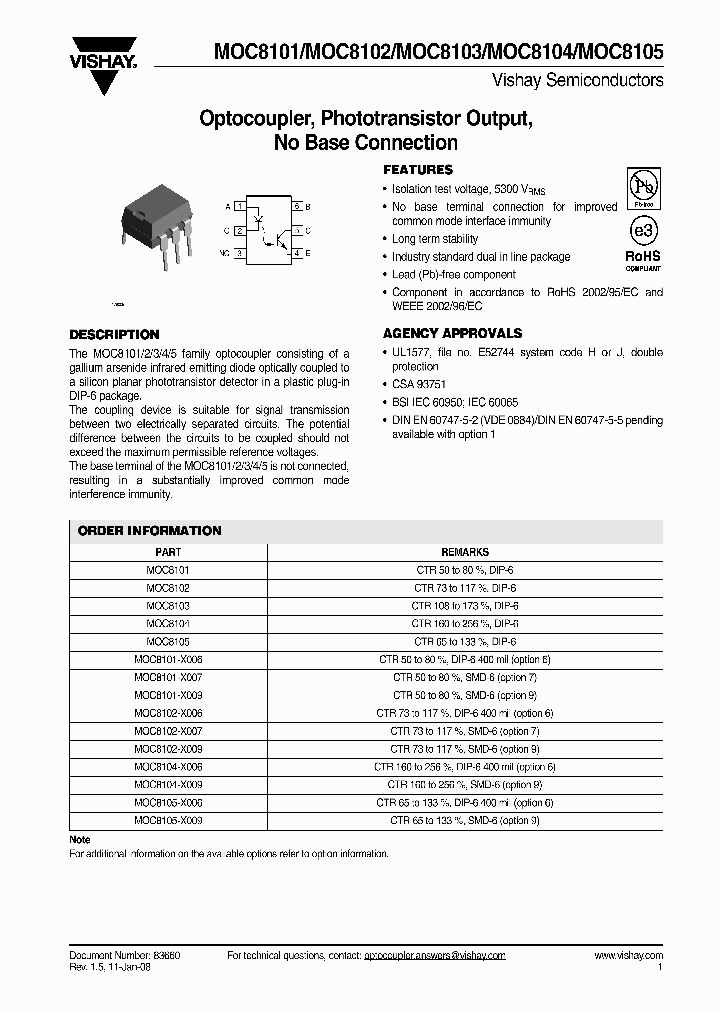 MOC8102-X006_4307035.PDF Datasheet