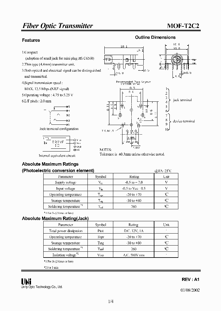 MOF-T2C2_4779064.PDF Datasheet