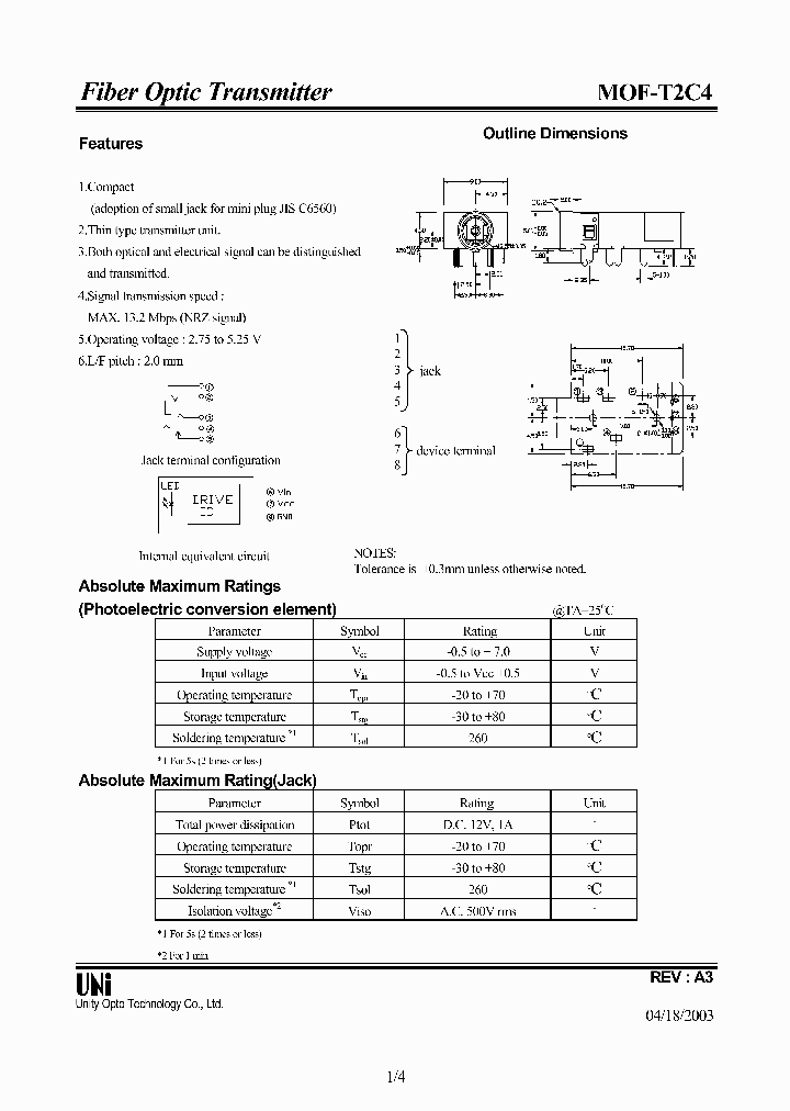 MOF-T2C4_4779065.PDF Datasheet