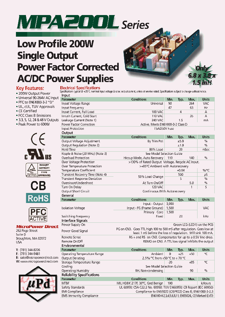 MPA200L_4798796.PDF Datasheet