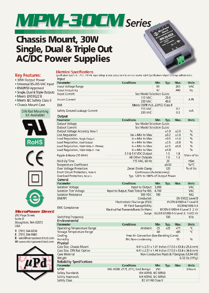 MPM-30CM_4423443.PDF Datasheet