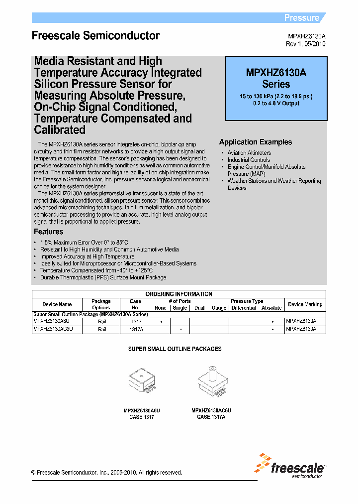 MPXHZ6130A10_4901476.PDF Datasheet