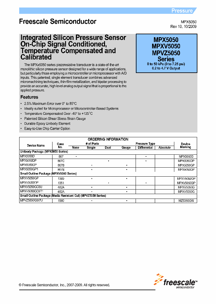 MPXV5050DP_4621317.PDF Datasheet