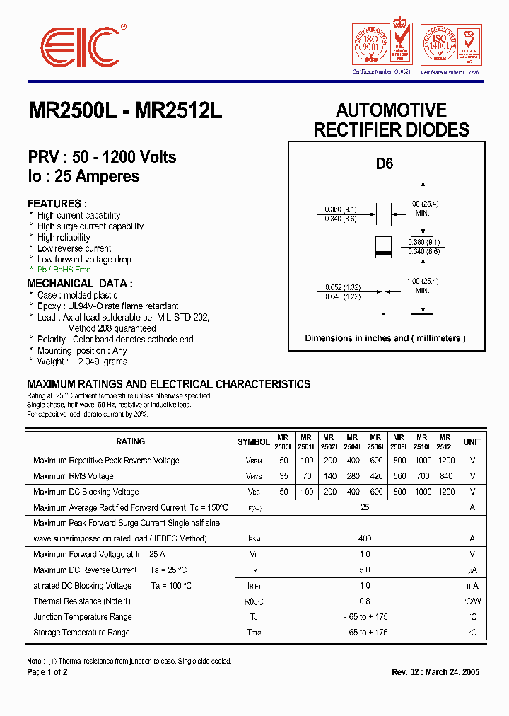 MR2500L05_4905234.PDF Datasheet