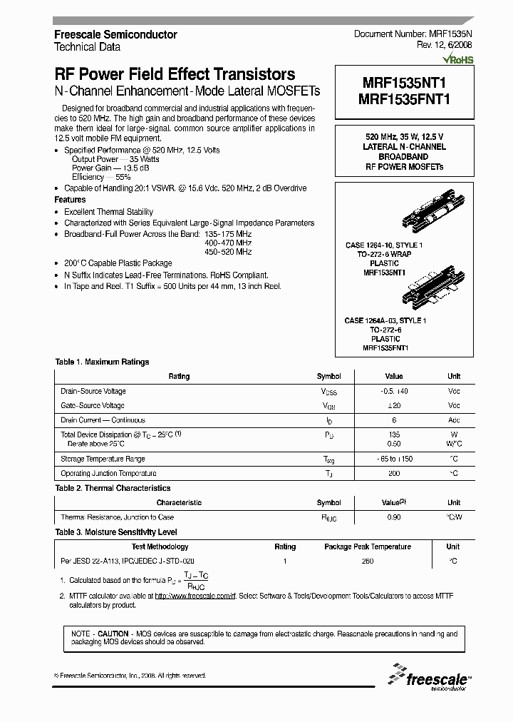 MRF1535N_4288996.PDF Datasheet