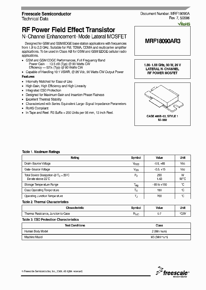MRF18090A_4627524.PDF Datasheet