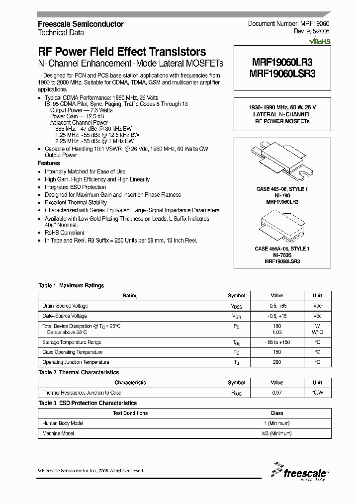 MRF19060_4301371.PDF Datasheet