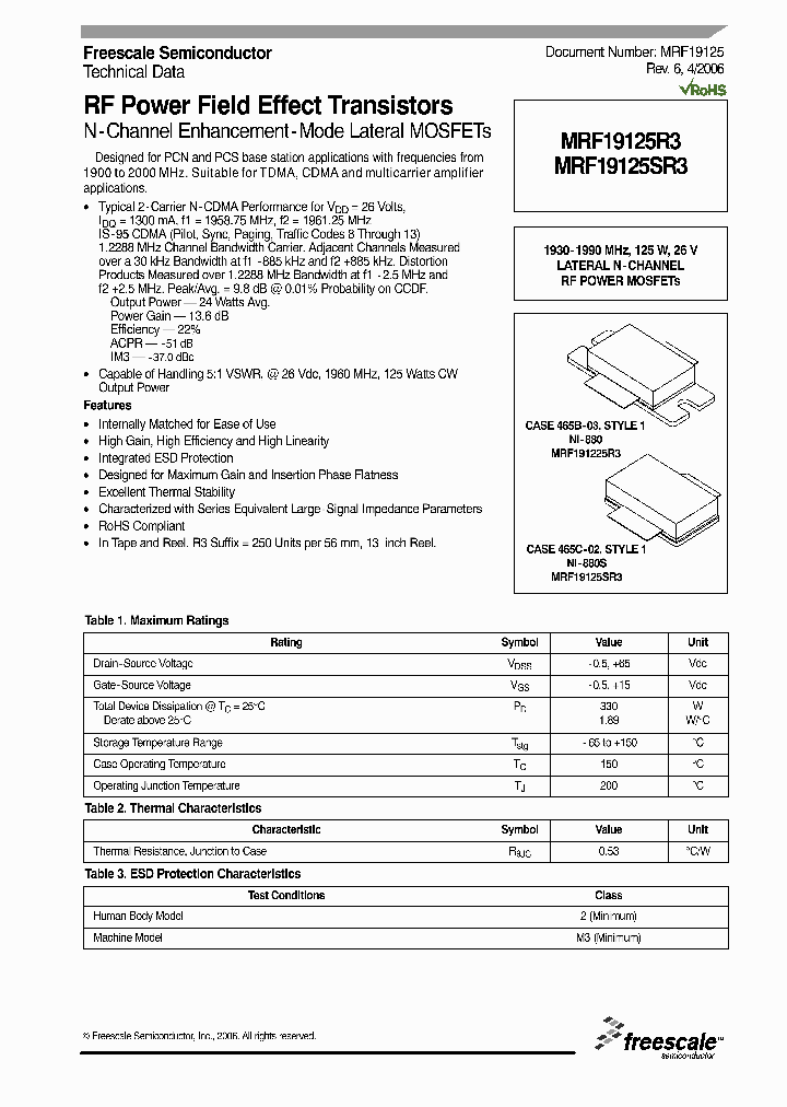 MRF19125_4304575.PDF Datasheet